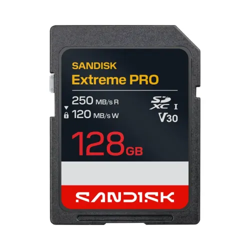 SanDisk Extreme PRO 128GB 250 Mbps SDXC UHS-I Memory Card (SDSDXXJ-128G-GSCIN)