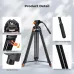 K&F Concept KF09.167 VA3+BV70 Aluminum Alloy Professional Fluid Head Video Tripod