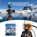 K&F Concept KF09.167 VA3+BV70 Aluminum Alloy Professional Fluid Head Video Tripod