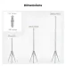 K&F Concept KF34.044 Heavy Duty Stainless Steel Light Stand