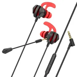 Hoco M105 Sharp 3.5mm Wired Gaming Earphone With Detachable Mic
