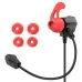 Hoco M105 Sharp 3.5mm Wired Gaming Earphone With Detachable Mic