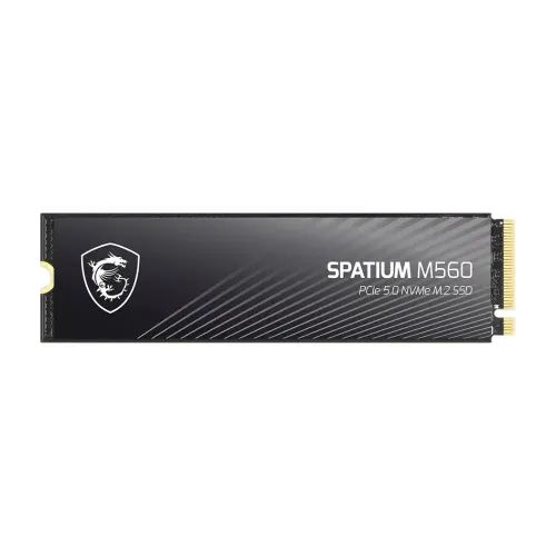 MSI SPATIUM M560 1TB PCIe 5.0 NVMe M.2 SSD MSI SPATIUM M560 1TB PCIe 5.0 NVMe M.2 SSD