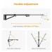 K&F Concept KF34.048 Adjustable Wall-Mount Triangle Boom Arm (51.18″/130cm)