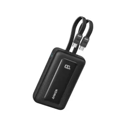 Anker Zolo 10000mAh 35W Power Bank with Dual Built-in Type-C Cable