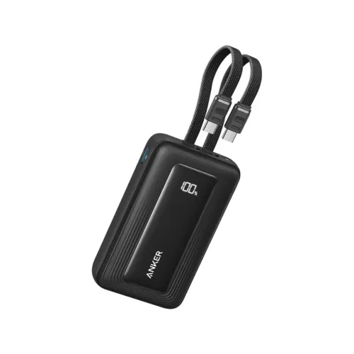 Anker Zolo 10000mAh 35W Power Bank with Dual Built-in Type-C Cable Anker Zolo 10000mAh 35W Power Bank with Dual Built-in Type-C Cable