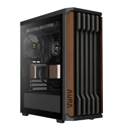 Gamdias AURA GC11 WOOD Mid-Tower ATX Gaming Casing