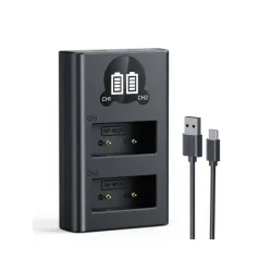 K&F Concept KF28.0106 Dual-Slot LCD Quick Charger Kit K&F Concept KF28.0106 Dual-Slot LCD Quick Charger Kit
