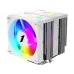 1STPLAYER CRYO CY12LD White ARGB Dual Tower Air CPU Cooler