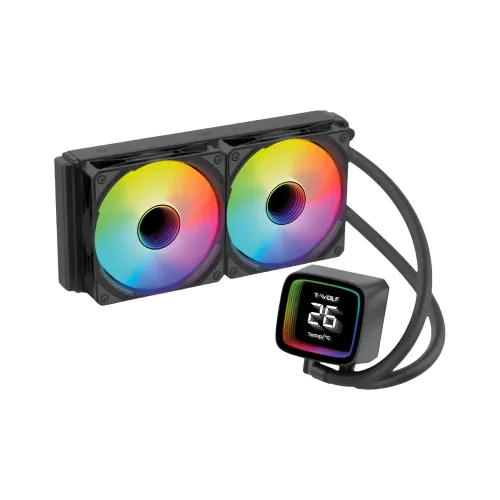 T-Wolf Frost X240 240mm Liquid CPU Cooler with Display