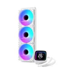 T-Wolf Frost X360 360mm Liquid CPU Cooler with Display White