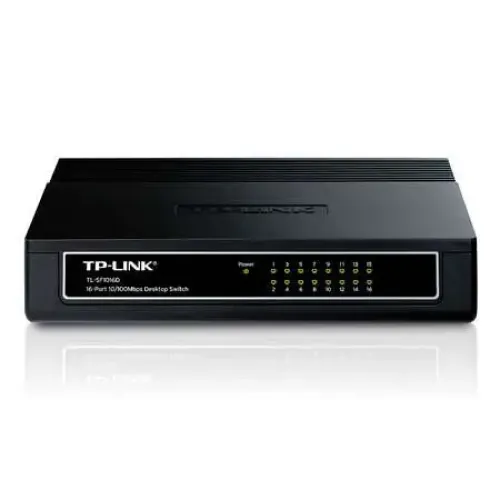 TP-Link Switch SF1016D 16 Port 10/100 Plastic Body Switch TP-Link Switch SF1016D 16 Port 10/100 Plastic Body Switch