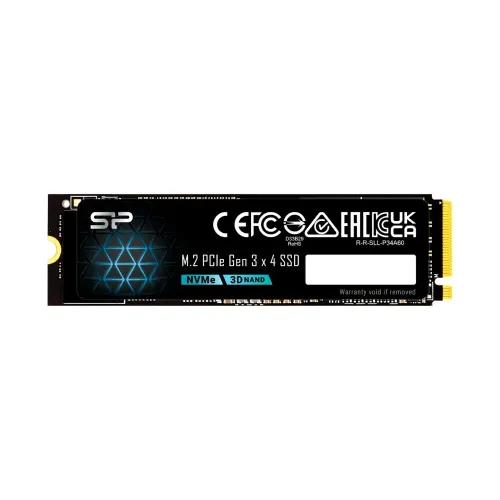Silicon Power P34A60 128GB M.2 PCIe Gen3 NVMe SSD Silicon Power P34A60 128GB M.2 PCIe Gen3 NVMe SSD