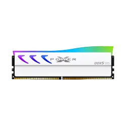 Silicon Power XPOWER STORM RGB 16GB DDR5 6000Mhz CL28 Gaming Desktop RAM White Silicon Power XPOWER STORM RGB 16GB DDR5 6000Mhz CL28 Gaming Desktop RAM White
