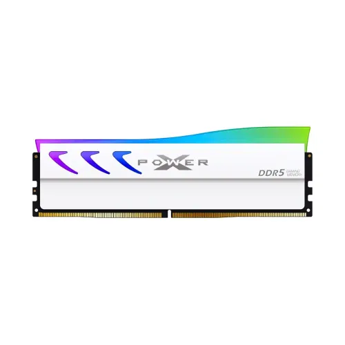Silicon Power XPOWER STORM RGB 16GB DDR5 6000Mhz CL28 Gaming Desktop RAM White