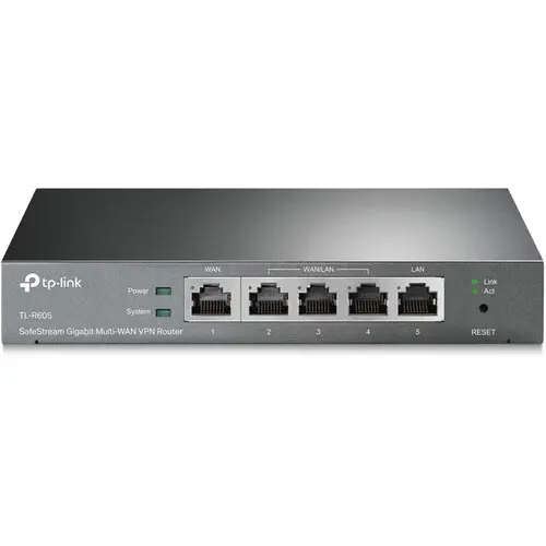 TP-Link ER605 Omada Gigabit VPN Router TP-Link ER605 Omada Gigabit VPN Router