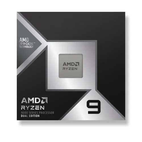 AMD Ryzen 9 9950X3D2 Dual Edition Desktop Processor (Tray Box)