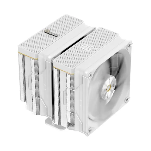 Ocypus Iota A62 WH Dual Tower Air CPU Cooler With Display
