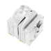 Ocypus Iota A62 WH Dual Tower Air CPU Cooler With Display