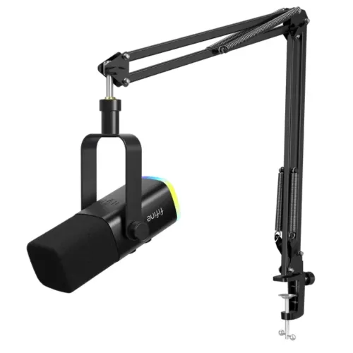 FIFINE AmpliGame AM8T USB/XLR Dynamic Microphone with Stand