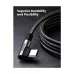UGREEN US334 USB Type-C to Angled USB Type-C 2M Cable #70645 UGREEN US334 USB Type-C to Angled USB Type-C 2M Cable #70645