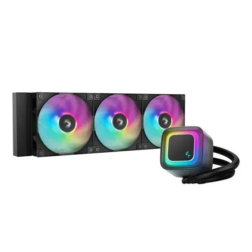 DeepCool LE360 V2 360mm ARGB All-in-One Liquid CPU Cooler Black