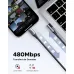 UGREEN L536 Type-C to Type-C Right Angle 1m Cable #85225 UGREEN L536 Type-C to Type-C Right Angle 1m Cable #85225