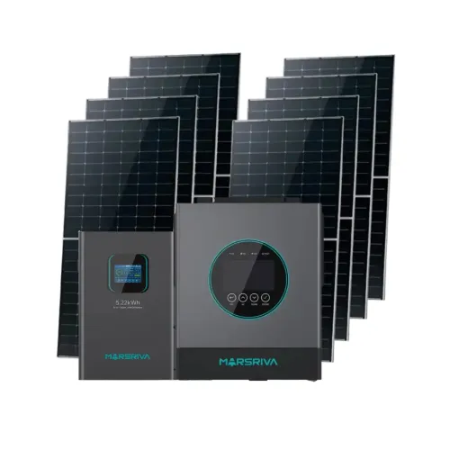 Marsriva 6.5kW Off Grid Hybrid Solar Package