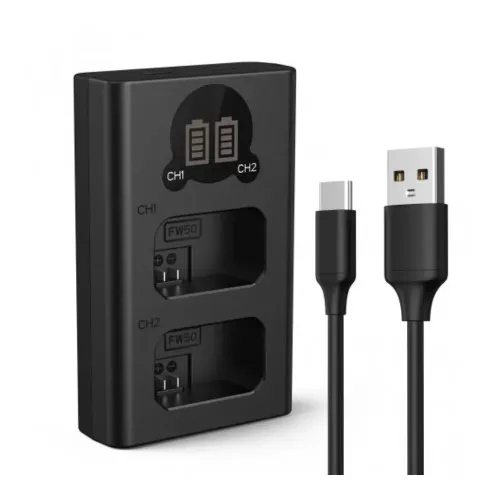 K&F Concept KF28.0009V1 Dual-Slot Charger Kit K&F Concept KF28.0009V1 Dual-Slot Charger Kit