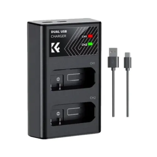 K&F Concept KF28.0020S1 Dual-Slot Charger Kit K&F Concept KF28.0020S1 Dual-Slot Charger Kit