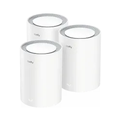 Cudy M3000 AX3000 2.5G Dual Band Wi-Fi 6 Mesh Router (3 Pack)