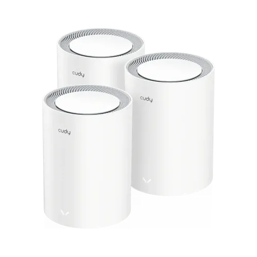 Cudy M3000 AX3000 2.5G Dual Band Wi-Fi 6 Mesh Router (3 Pack) Cudy M3000 AX3000 2.5G Dual Band Wi-Fi 6 Mesh Router (3 Pack)
