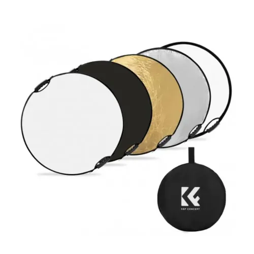 K&F Concept KF18.0006 110cm 5 in 1 Circular Lighting Reflector K&F Concept KF18.0006 110cm 5 in 1 Circular Lighting Reflector