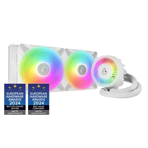 Arctic Liquid Freezer III 280MM ARGB Liquid CPU Cooler White
