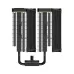 Ocypus Iota A62 BK Dual Tower Air CPU Cooler With Display