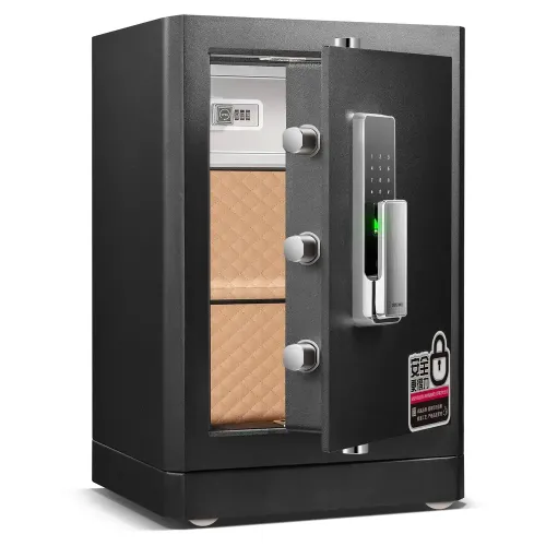 Deli 4116G Fingerprint Password Digital Safe Box / Locker / Vault