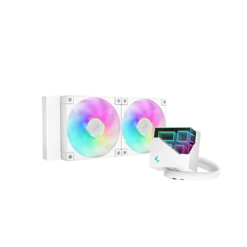 DeepCool LT240 WH ARGB 240mm AIO Liquid CPU Cooler