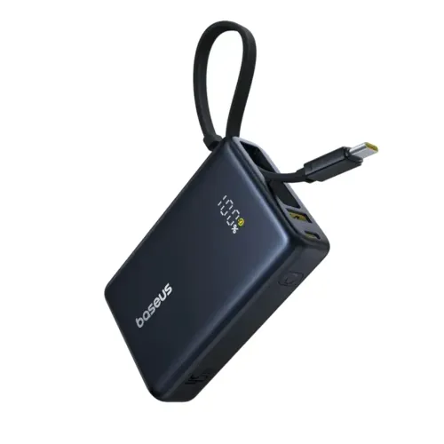Baseus PPCBX-2022 Picogo 20000mAh 22.5W Power Bank with Built in TC+IP Cable Baseus PPCBX-2022 Picogo 20000mAh 22.5W Power Bank with Built in TC+IP Cable