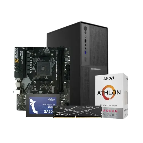 AMD Athlon PRO 300GE Budget Desktop PC