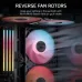 Corsair RS120-R ARGB 3 in 1 120mm PWM Casing Cooling Fan