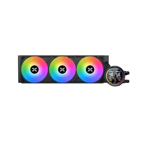 Xigmatek LK Pro 360 Digital 360mm ARGB Liquid CPU Cooler with Digital LCD Display