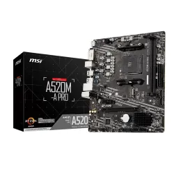 MSI A520M-A Pro AMD AM4 Micro-ATX Motherboard