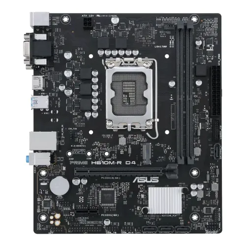 ASUS PRIME H610M-R D4 DDR4 LGA1700 mATX Motherboard