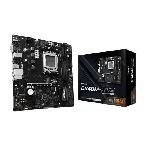 ASRock B840M-HVS AMD AM5 mATX Motherboard
