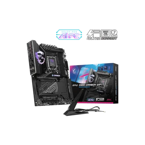 MSI MPG Z890 CARBON WIFI LGA 1851 ATX Motherboard MSI MPG Z890 CARBON WIFI LGA 1851 ATX Motherboard