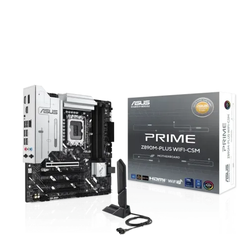ASUS PRIME Z890M-PLUS WIFI-CSM LGA 1851 mATX Motherboard ASUS PRIME Z890M-PLUS WIFI-CSM LGA 1851 mATX Motherboard