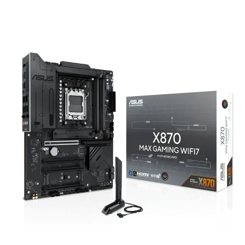 Asus X870 MAX GAMING WIFI7 AM5 ATX Motherboard Asus X870 MAX GAMING WIFI7 AM5 ATX Motherboard