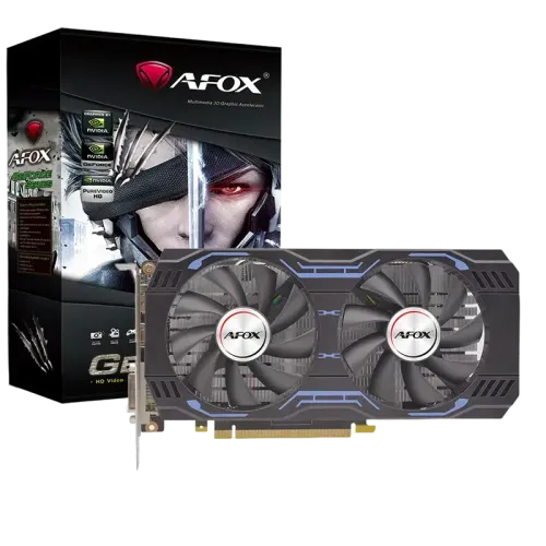 AFOX Geforce GTX 1660Ti 6GB GDDR6 ATX Dual Fan Graphics Card AFOX Geforce GTX 1660Ti 6GB GDDR6 ATX Dual Fan Graphics Card