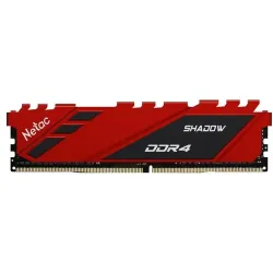 Netac Shadow Red 8GB DDR4 3200MHz Desktop RAM Netac Shadow Red 8GB DDR4 3200MHz Desktop RAM