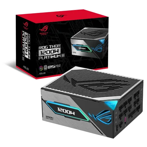 ASUS ROG THOR 1200W Platinum III 80 Plus Platinum Power Supply
